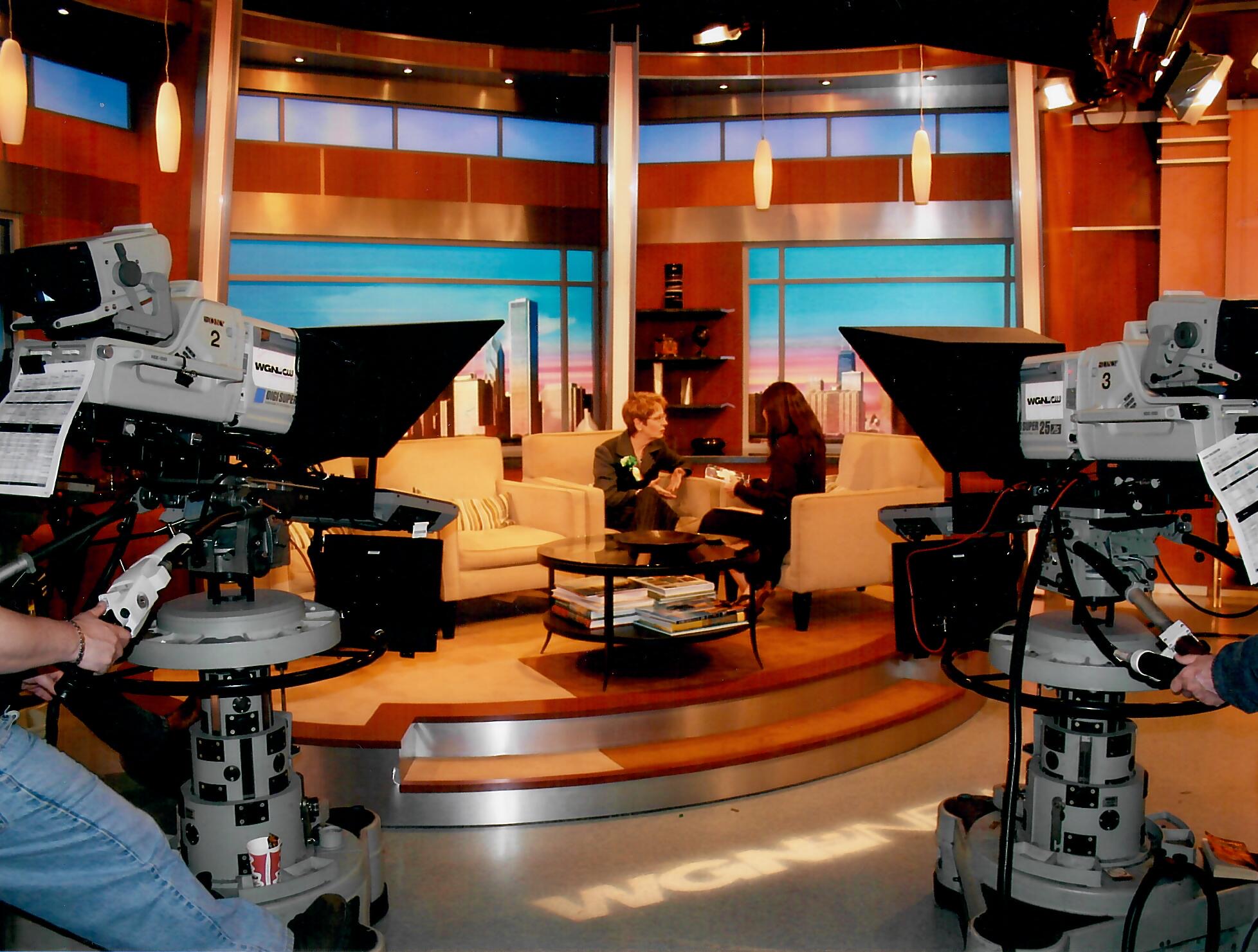 WGN-TV interview w/ Dina Baer, anchor, Midday News